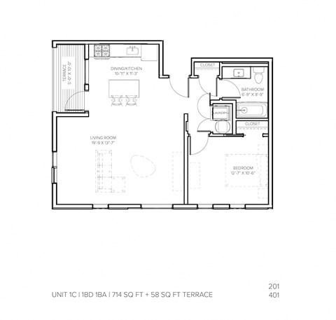 812 S Theresa Ave Studio-2 Beds Apartment for Rent - Photo Gallery 13